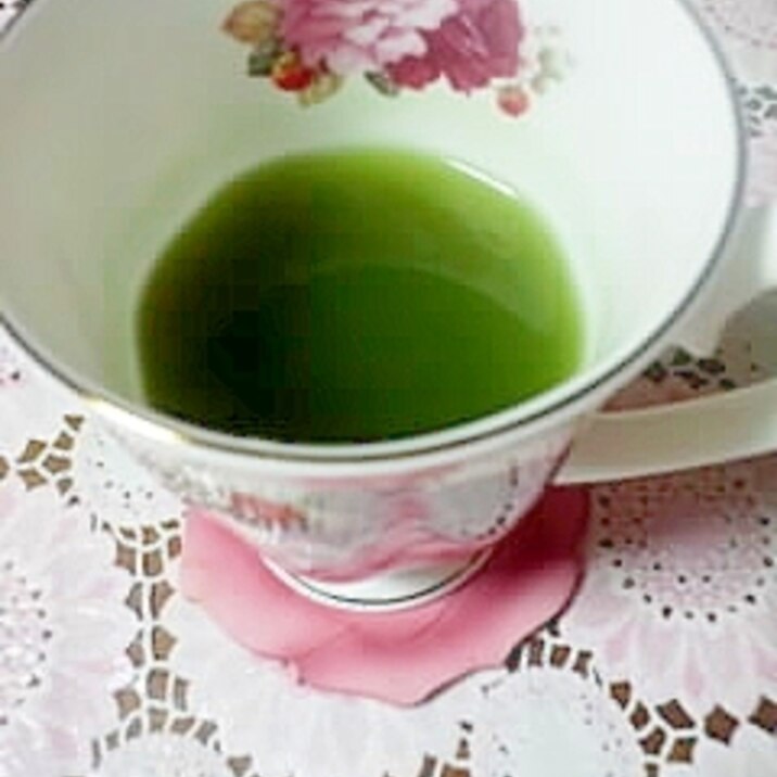 青汁を飲みやすく♪柚子茶青汁